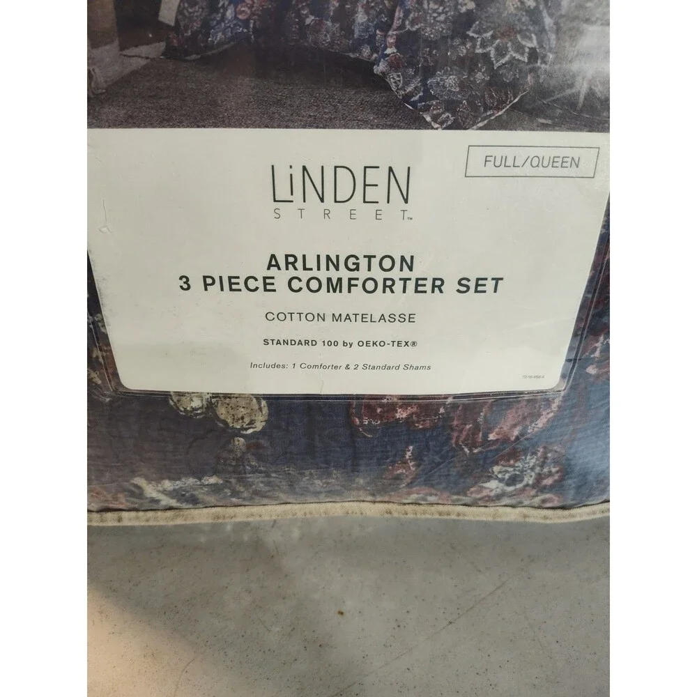 Linden Street Arlington Three-piece Comforter Set Full / Queen Size (865)